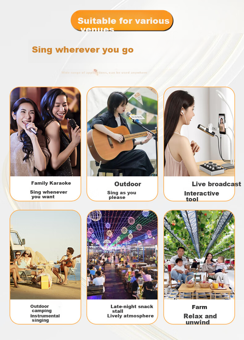 KODA KD1268 Square Dance Speaker with Display Screen, Outdoor Karaoke Dedicated Video Karaoke Machine, Singing Mobile Bluetooth Speaker, Home KTV Sound System Set 16