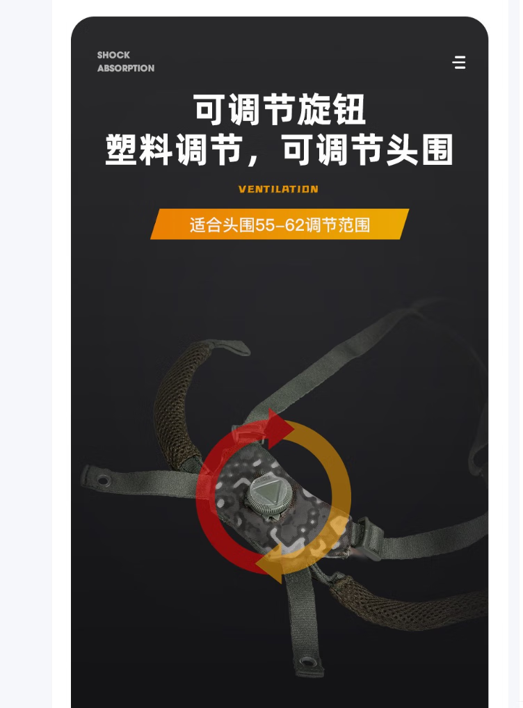 Chuanweibao 19 New Kevlar Safety Protective Helmet Liner Suspension Steel Helmet New Sponge Helmet Cover with Velcro Full Liner Set (Jingcang Shipping) 1