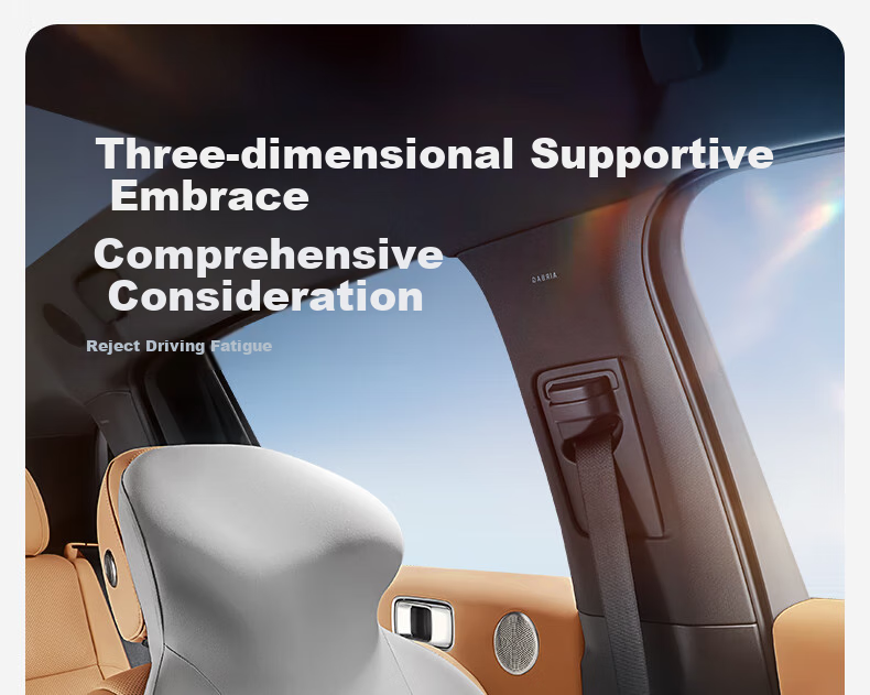 Qiaoshi Car Headrest, Neck Support Pillow for Vehicle Seats, Integrated Neck Pillow for Maibahe And Tesla Seats 18