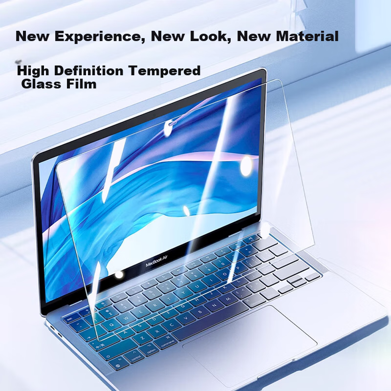 Jiasu Apple MacBook Air 13, 2026/25/24/23 Models, High-Definition Tempered Glass Screen Protector, 13.6-Inch Laptop High-Definition Tempered Glass Screen Film, Scratch-Resistant