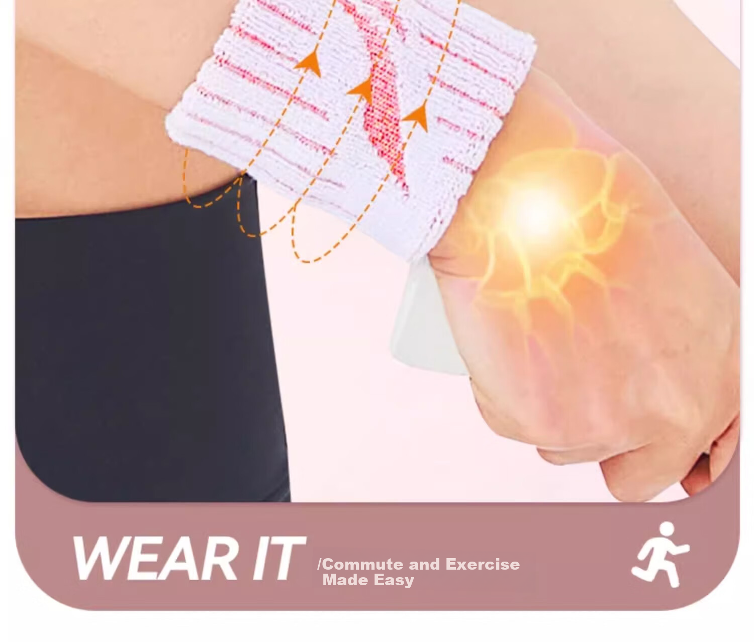 Li-Ning Wristband Sweat-Absorbing Thin Band for Women, Fitness Sports Running Sweat-Proof Wrist Guard for Men, Badminton Basketball Summer Use 5