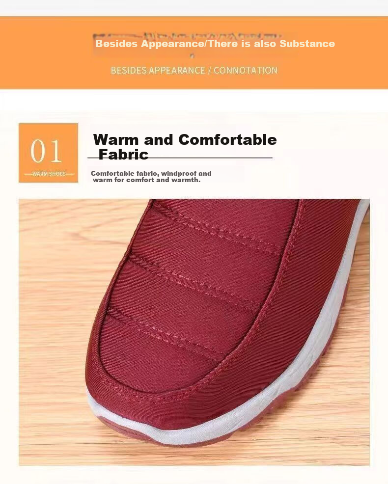 FOOTOPPO Slip-On Canvas Shoes for Women, Summer Middle-Aged And Elderly Beijing-Style Breathable Sweat-Wicking Soft-Soled Walking Shoes for Grandmothers And Mothers 7
