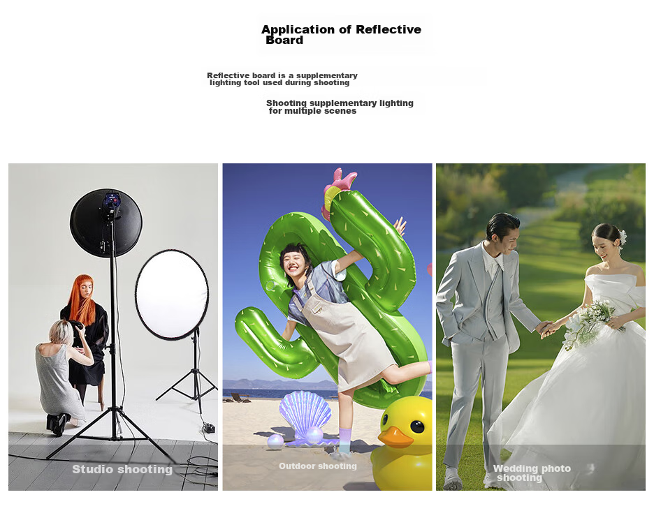 Pangniu 40CM Acrylic Reflector Board Photography Backdrop Prop (White) PU5340W Food Watch Still Life Jewelry E-Commerce Photography Prop Reflector Board 2
