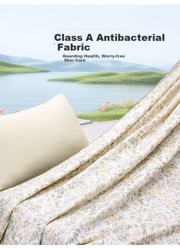 Taihu Snow 100% Silk Summer Quilt Cotton Washable Air Conditioning Quilt Class A Antibacterial Mite-Resistant Thin Summer Blanket 150*210cm 6