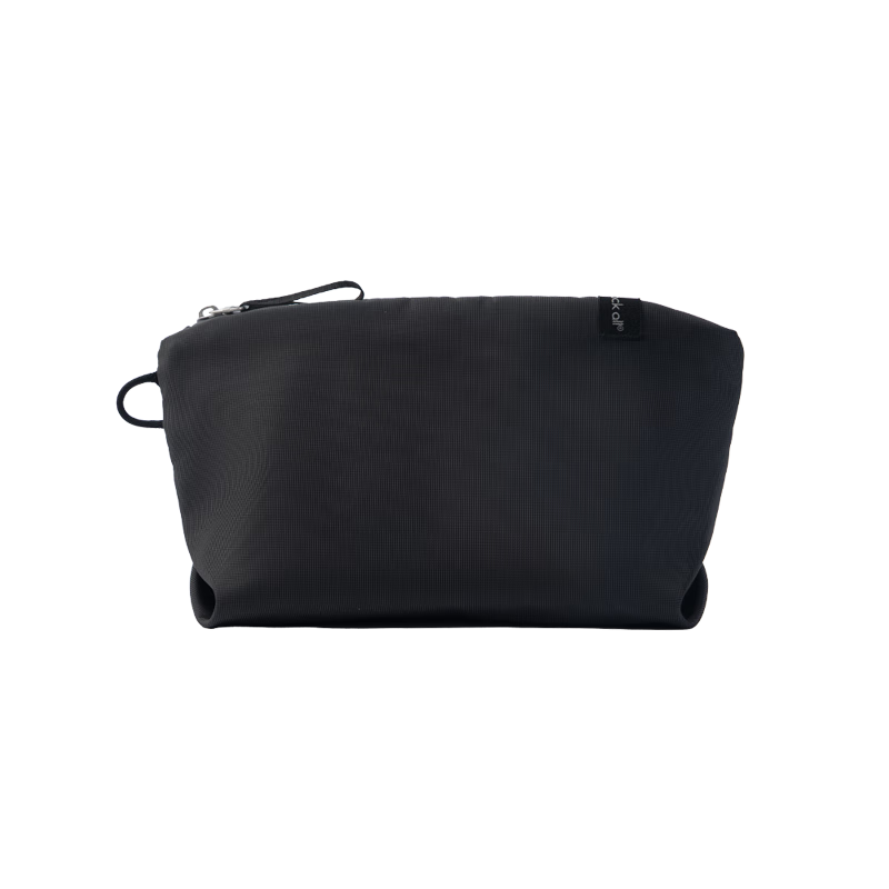 Pack all multifunctional daily storage commuting business casual travel bag black M size
