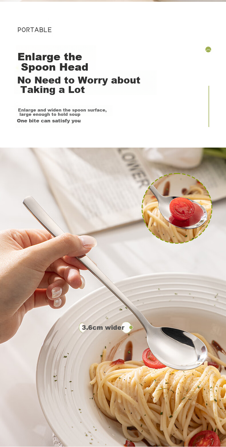 Guangyi Food-Grade 304 Stainless Steel Portable Cutlery Set with Chopsticks, Personal Use for Students And Adults, Including Chopsticks, Spoon, Fork, And Box GY7358 6