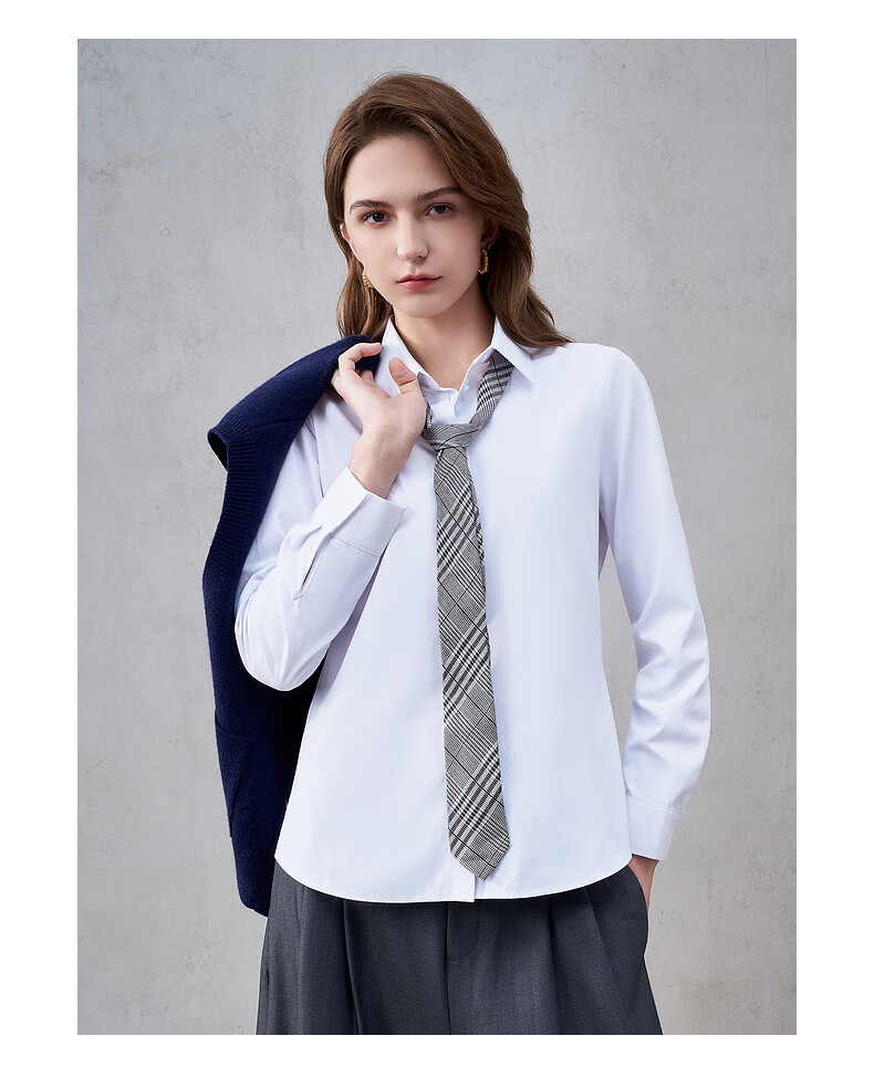G2000 Women's Autumn Winter Business Commuter Long Sleeve Shirt Cotton Comfortable Mall Same Style 7