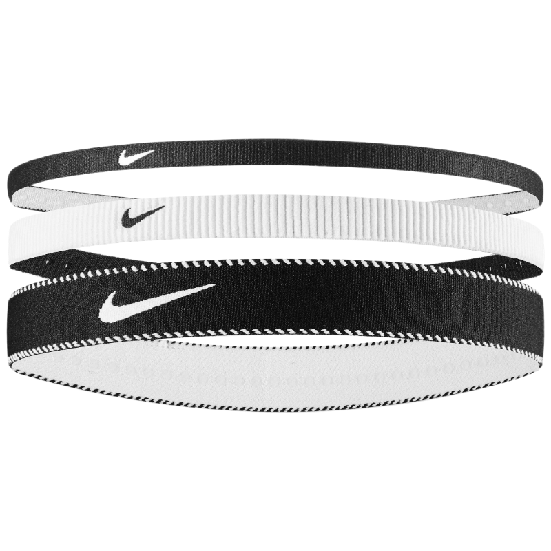 NIKE Sports Headbands Running Basketball Yoga Fitness Sweatbands Hair Bands 3-Pack N1011933036OS