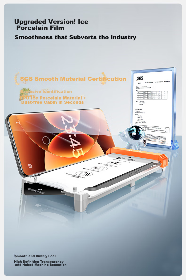 Shanmo [New Device Screen Protector Choice] Tempered Glass Soft Film for Xiaomi 17 Pro Max And 17 Ultra, Universal Xiaomi Full Coverage HD Anti-Fingerprint Wear-Resistant 1 Piece 3