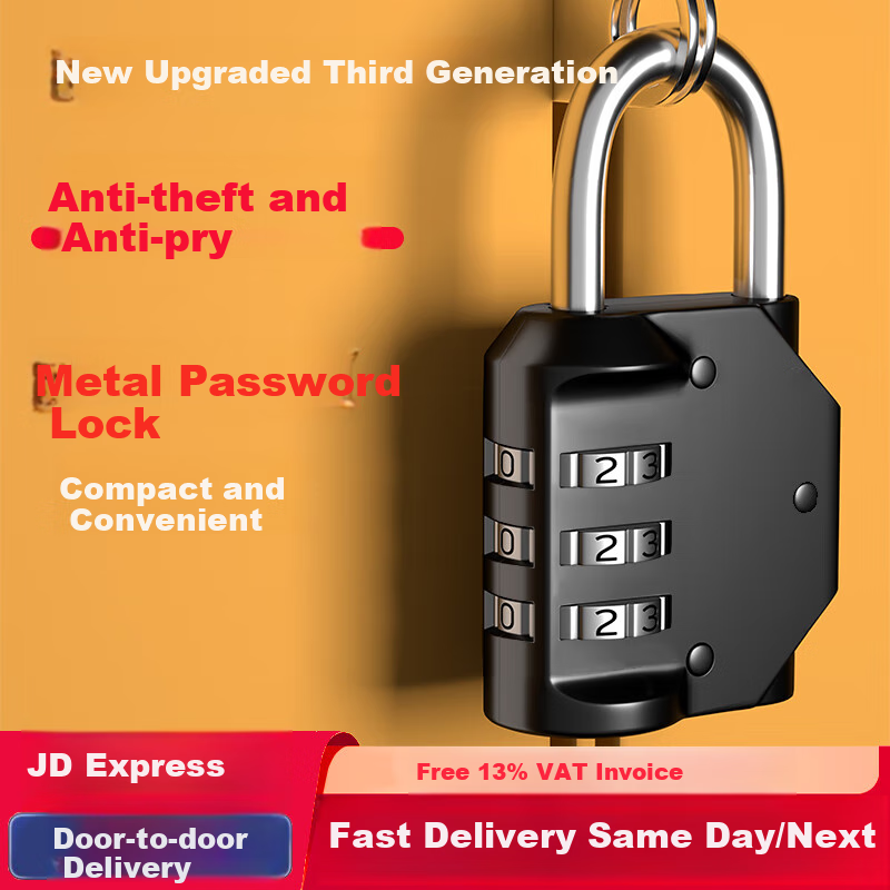 Chugong Password Padlock, Backpack Luggage Lock, Dormitory Door Lock, Gym Locker Lock, Small Padlock, Small Anti-Theft Lock