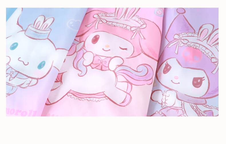 Hello Kitty Kids Waterproof Bib Apron Reversible Smock for Eating and Painting U4202 Rose Pink Size M 10