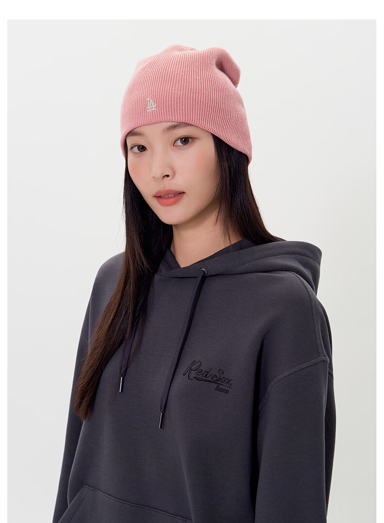 MLB Unisex Knit Beanie Hat 25 Autumn Winter New Woolen Comfortable Cap 3ABNB0456-43CRS-F 13