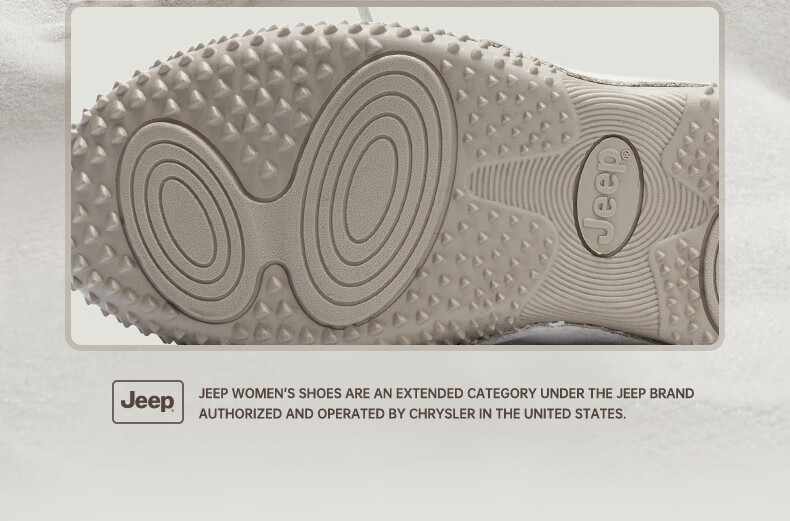 Jeep Women's Short Boots Autumn Winter Lightweight Casual Sports Retro Soft Sole Derby Martin Boots Gray Size 40 6