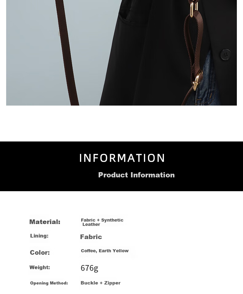 Aiqinghai Handbag, Women's Crossbody Bag, Shoulder Bag, Large Capacity, Light Luxury Brand, Birthday And Mother's Day Gift, Practical Present for Mom 5