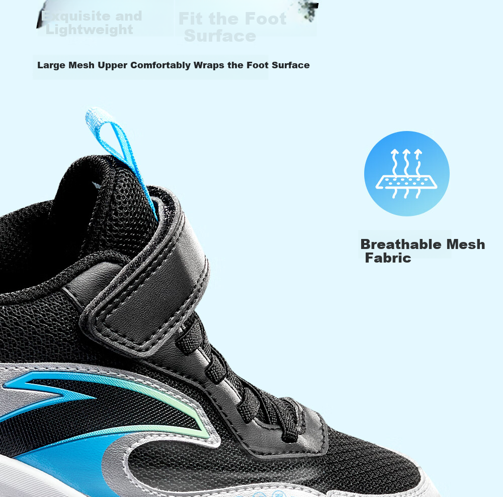 Anta Kids Boys Big Children Running Shoes 2025 Breathable Comfortable Durable Mesh Sports Shoes A12535515 6