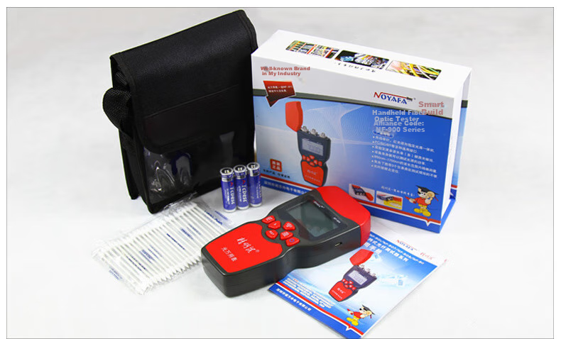 Jingmingshu NF-919 Multifunctional Fiber Optic Tester, Optical Power Meter, Light Source, Red Light Can Measure Communication Network, Telecom Network, Cable TV Fiber Optic Line Engineering Construction Inspection And Maintenance 19