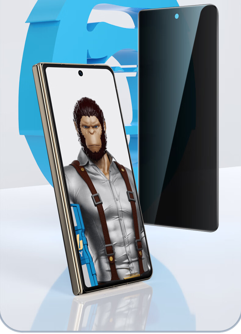Lanxingxiansheng Screen Protector for Honor Magic V5, Magic V5 Tempered Glass Film, 28° High Definition Anti-Peeping Dust-Free Anti-Fingerprint Phone Protective Film 1