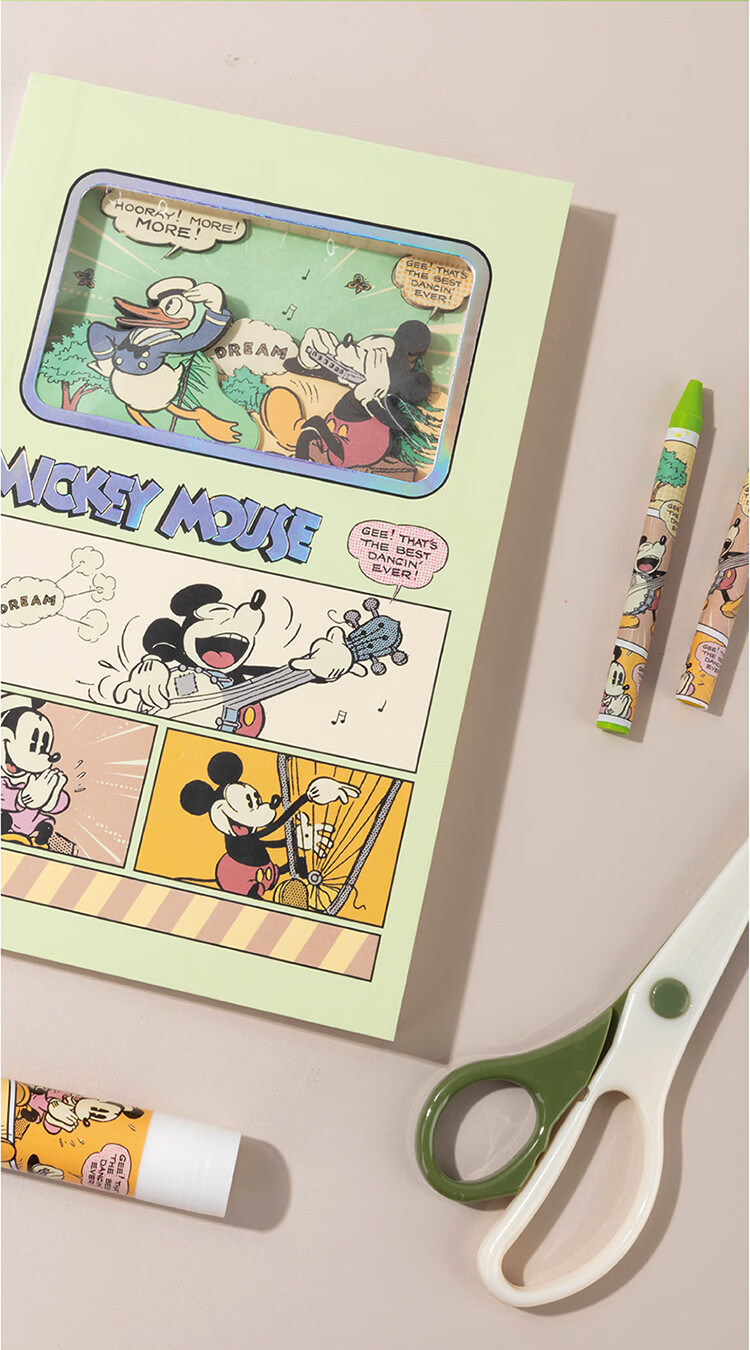 Disney 3D Cartoon Notebook Student High-Value Journal Thick Cute Fun Diary Creative Gift Alien A75093-T1 9