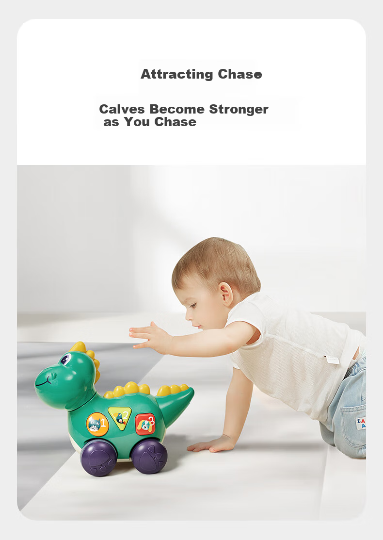 Babycare, Duck Teeter Toy for Baby Crawling Practice, Early Education Toy for Children's Head Lifting, Baby's First Birthday - Duck Mom + 3 Little Ducks 3