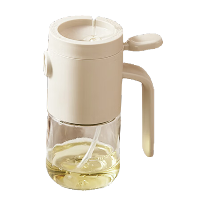 Baijie Atomizing Oil Spray Bottle Glass Kitchen Olive Oil Control Sprayer Cooking Oil Dispenser