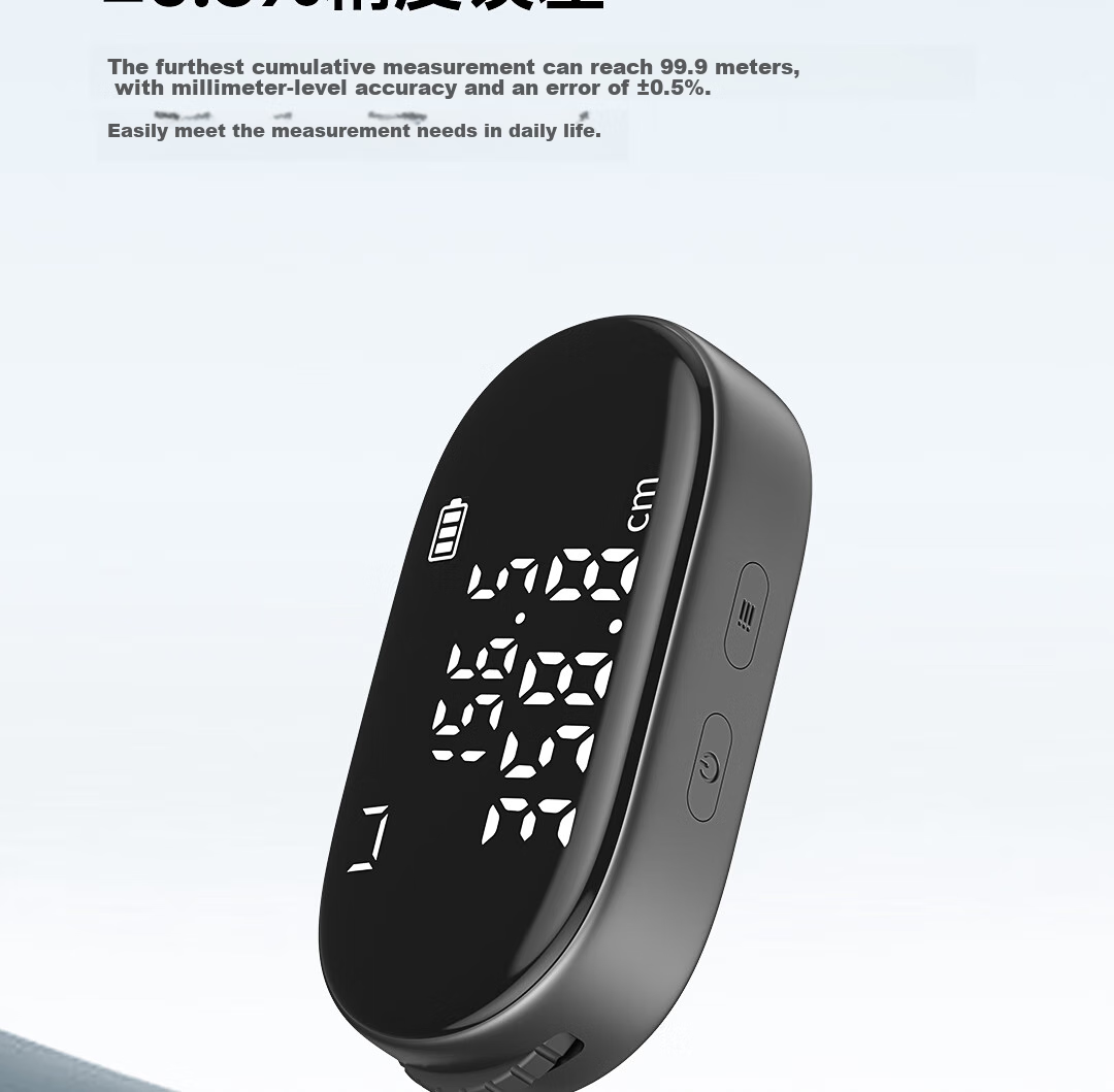 DUKA Electronic Distance Measuring Wheel High-Precision Flat and Curved Surface Type-C Rechargeable Measuring Tool Xiao Q 6