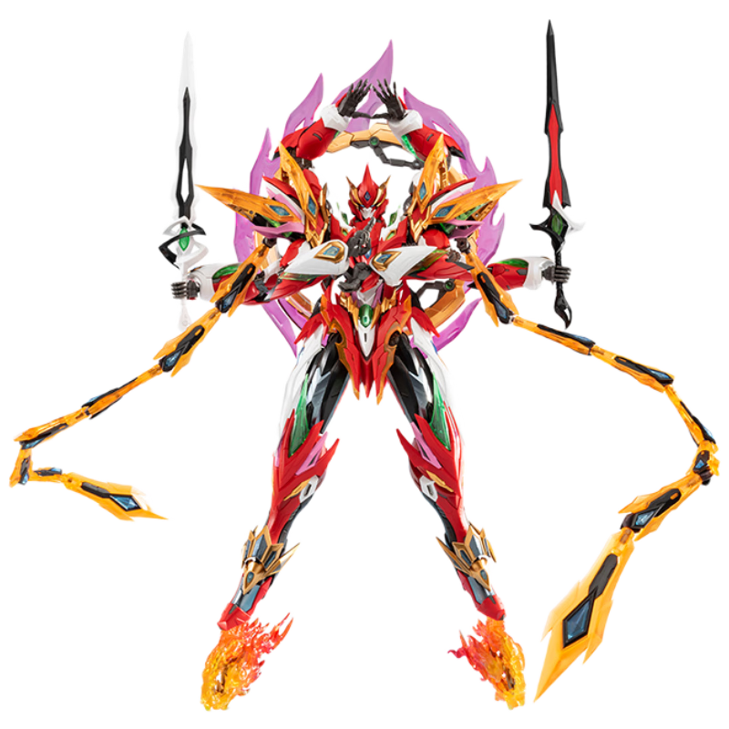Modonghe Assembly Tianyingxing San Tan Hai Hui Nezha National Animation Mecha Action Model Alloy Skeleton
