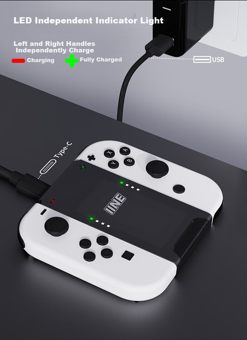 Liangzhi (IINE) Compatible Switch Wrist Strap, Sports Joycon Handle Strap, Universal Wristband for Left And Right Controllers, Full Power Dance Wrist Strap, NS Accessory 3
