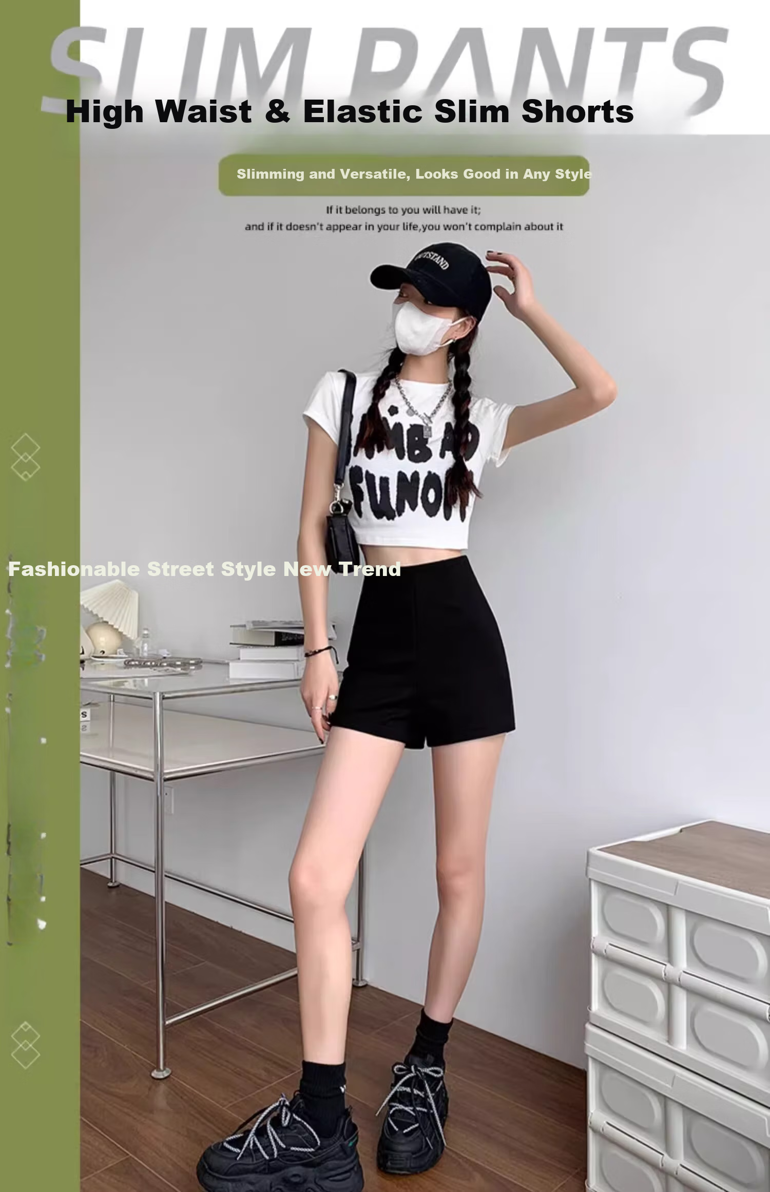 Yishangmei Black Suit Shorts, Summer Women's Wear, 2026 New American Style Hot Girl Sports Casual Hot Pants, Slimming And Fitted 1