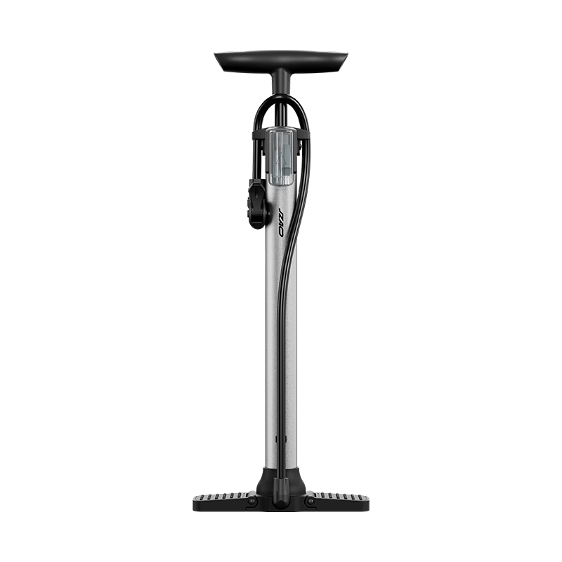 JD Jingzao 120PSI High-Pressure Air Pump Bicycle Motorcycle Electric Vehicle Basketball Inflator Silver
