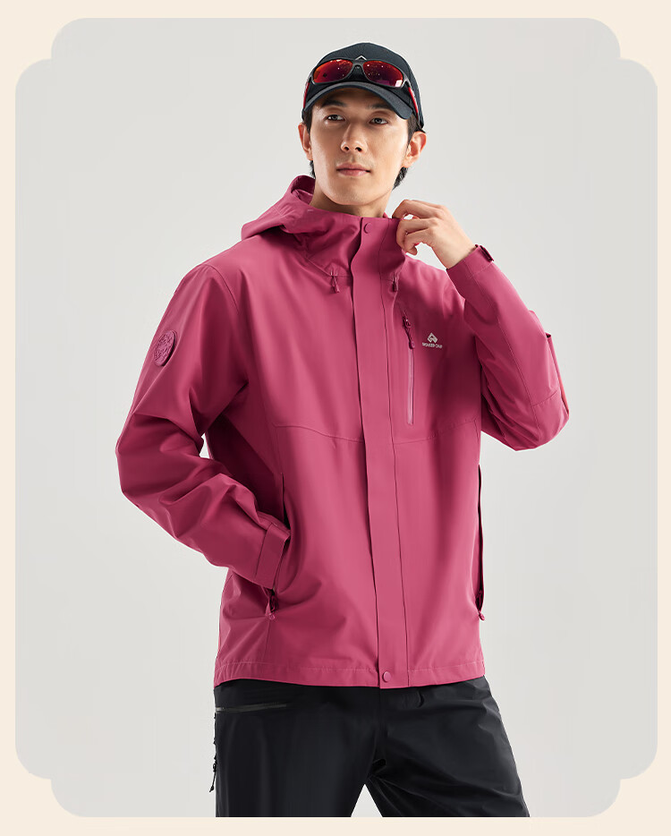 Pioneer Camp Qingniao Goose Down 3-in-1 Men's Winter Outdoor Windproof Waterproof Thickened Jacket Coat 8