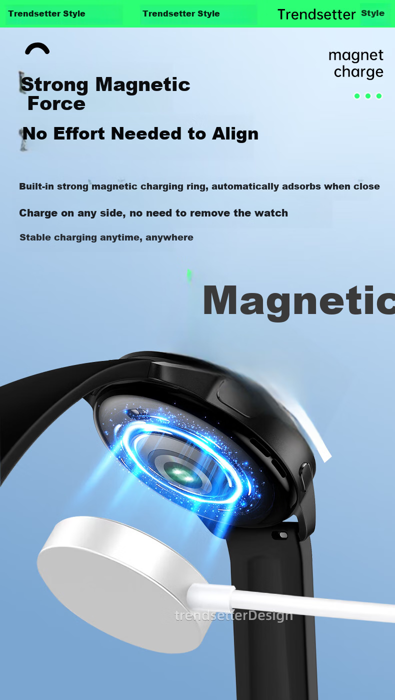 Chaofan Compatible Charging Cable And Charger for Xiaomi Watch S2/S3/S4 Sport, Original Watch S2/S3/S4 Sport Wrist ECG Blood Pressure Monitor Watch Magnetic Charging Dock for Second And Third Generation Models 2
