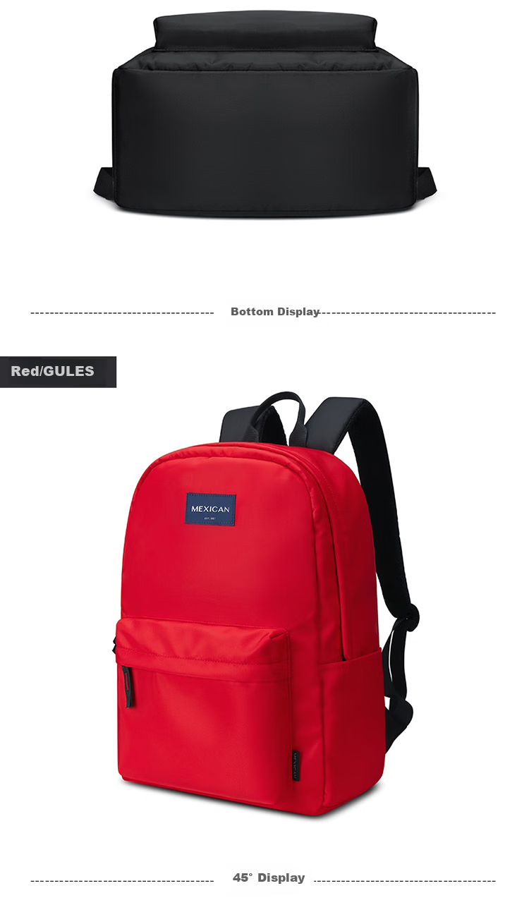 MEXICAN Backpack for Men And Women, Large Capacity Fashionable Casual Travel Laptop Bag for High School, College And Middle School Students 16