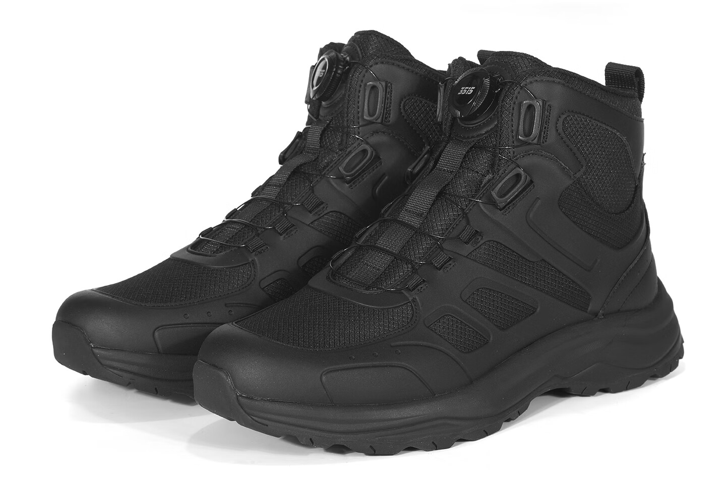 3515 Men's Outdoor Anti-Puncture Hiking Boots Dynamic Waterproof Upper Training Boots Black Size 43 7