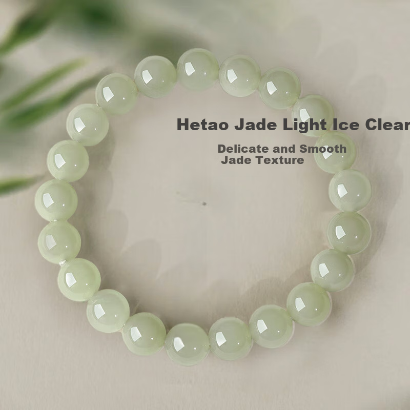 GLTEN Ice-Cool Hetian Jade Bracelet for Women, 2026 New Style, Birthday Wedding Anniversary Gift for Girlfriend Or Wife