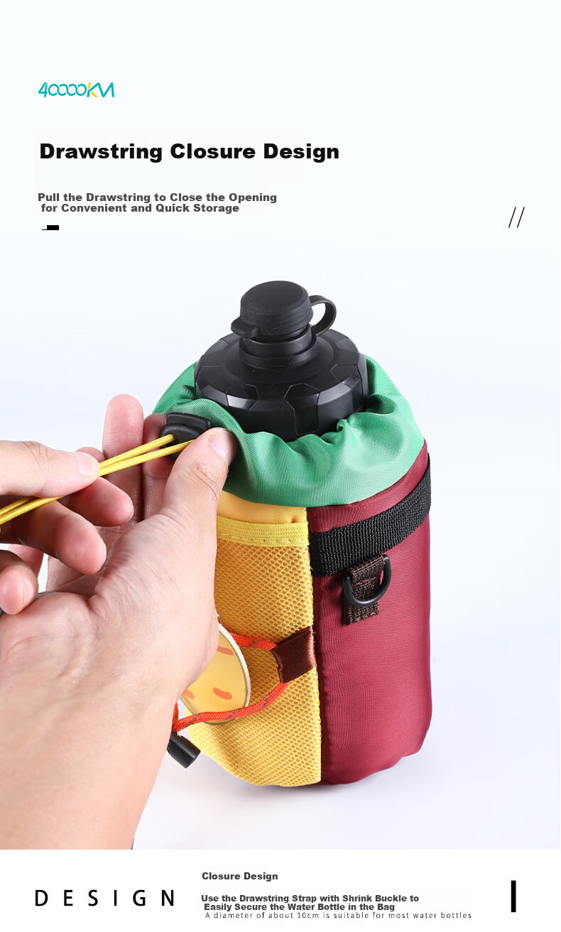 Siwangongli Bicycle Water Bottle Holder, Camping Handlebar Bag, Bike Handlebar Bag, Storage for Mountain Bike And Road Bike, Cycling Equipment 3