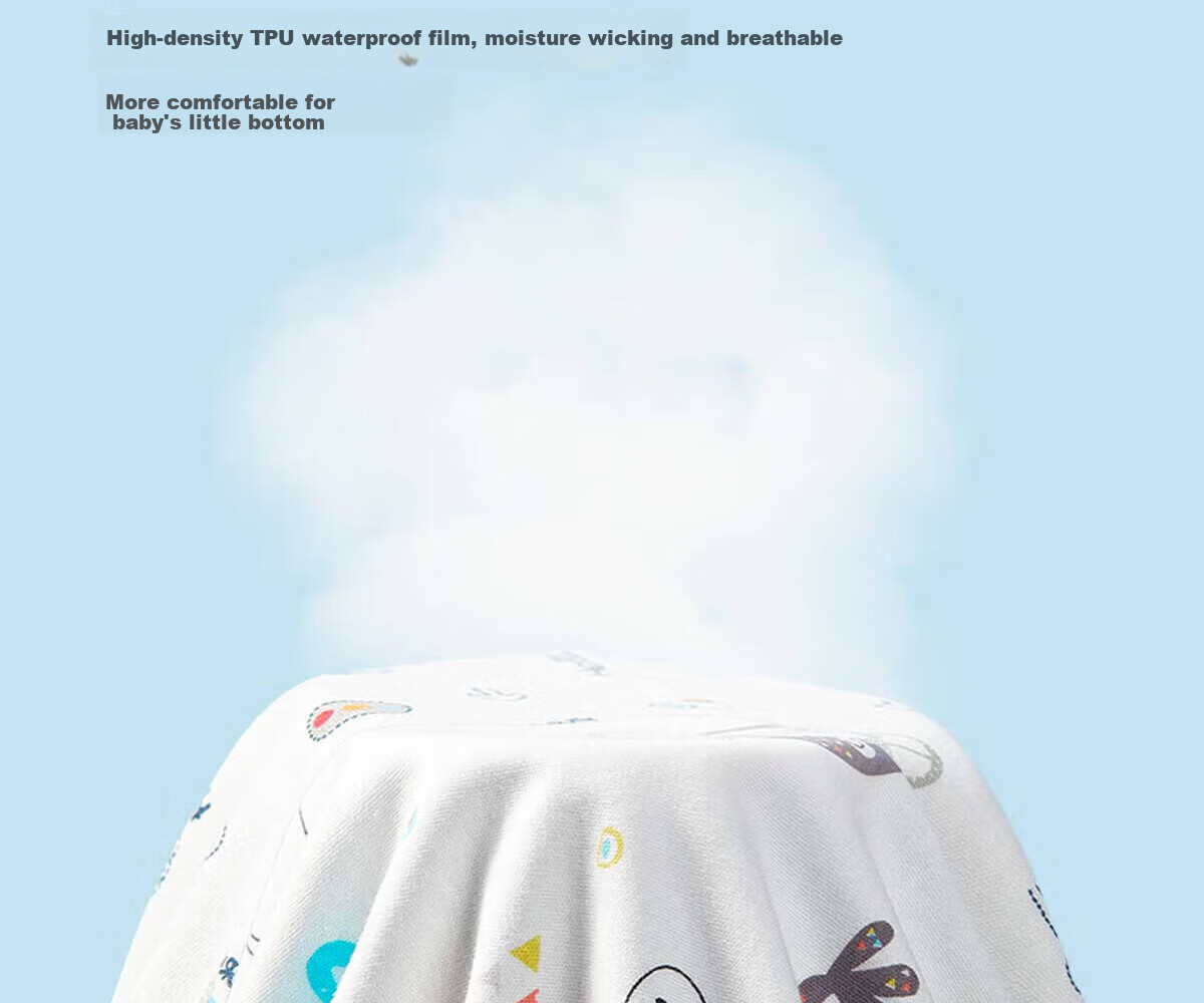 Ankexin Washable Diaper Pad, Pure Cotton Baby Bed Mat, Newborn Postpartum Pad, 80*100cm 11
