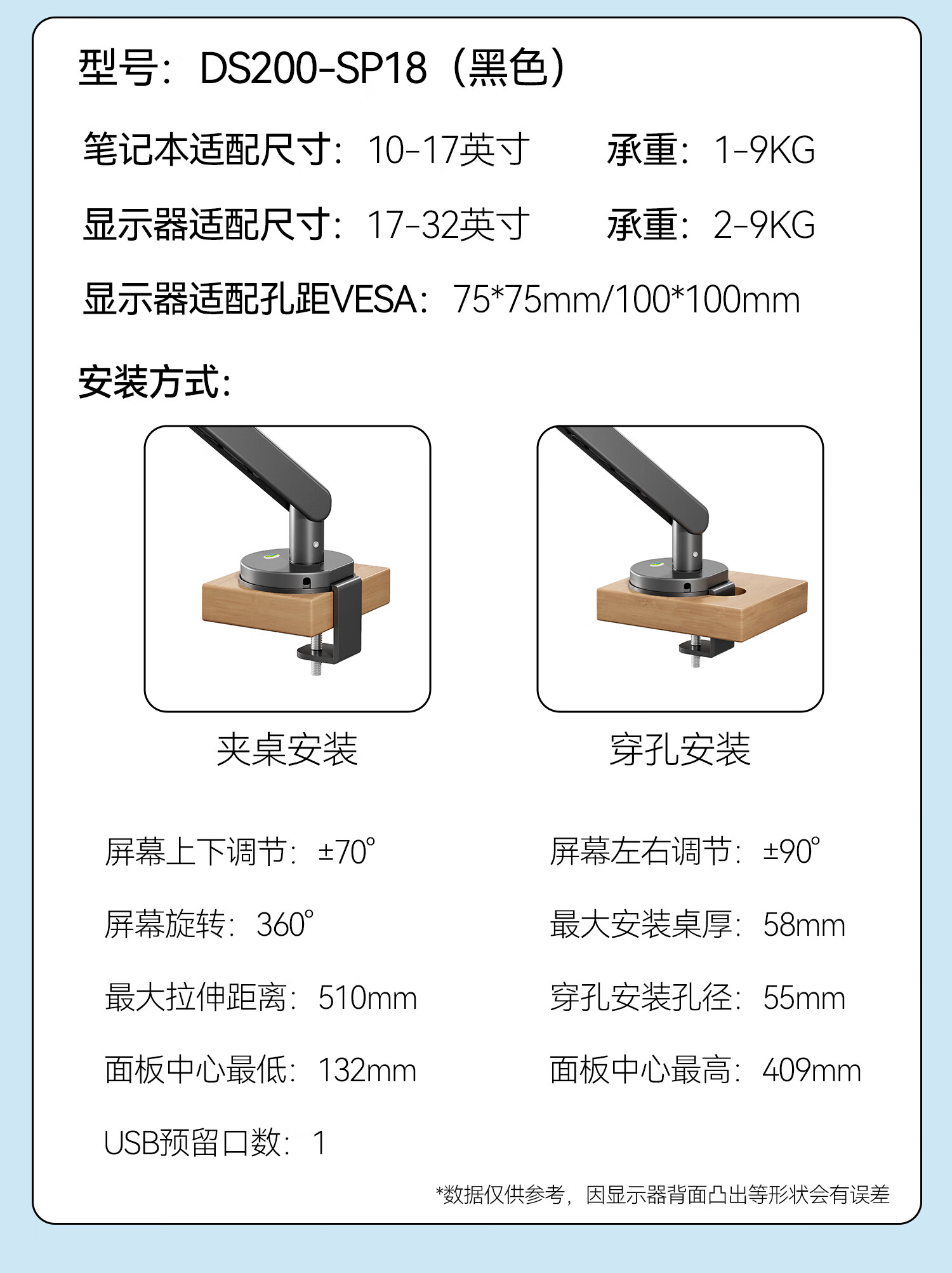 KALOC Laptop Stand Arm Monitor Mount Mechanical Arm Adjustable Laptop Riser Screen Holder Computer Cooling Fan 1