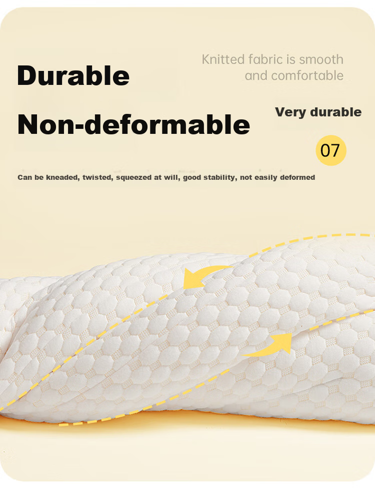 Dohia Pure Cotton Pillow, Mother And Baby Grade A Soybean Fiber Pillow, Student And Adult Pillow Core, Single Pack, 74*48cm 10