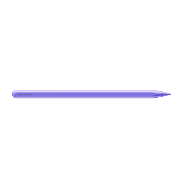 COOLSTART Compatible Apple iPad 11 Stylus Capacitive Touch Pen Apple Pencil (USB-C) Alternative for Tablet A16/Air7/6/5/4/Pro/mini Purple