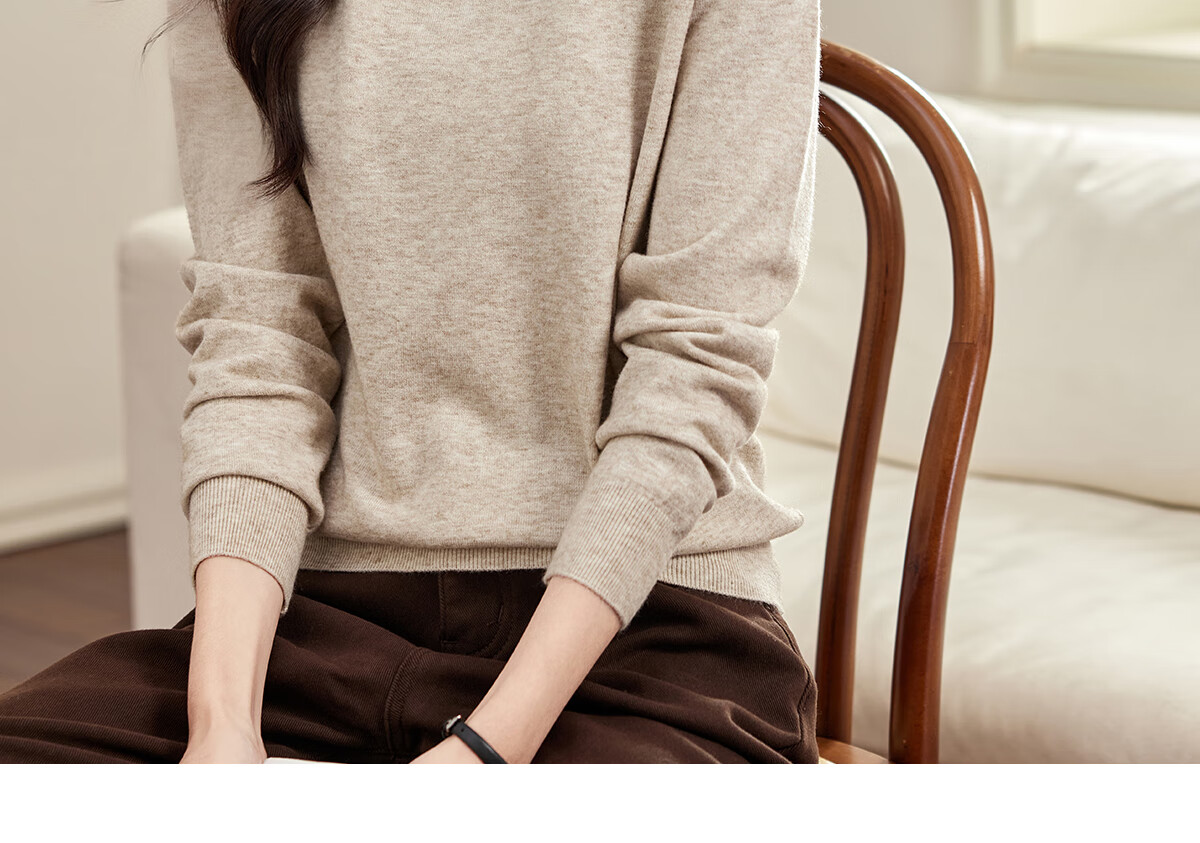 Pincai Women's Knit Sweater Half Turtleneck Autumn Winter Solid Color Base Layer Knit Top PW17ZS952 20
