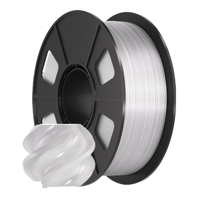 CMYKSUPPLIES 3D Printing Filament PLA 1.75mm Compatible with Tuozhu Chuangxiang, Aileku, Fuzhi, Jiguang, Erwa DIY Printers, Mini Drawing Pens, Line Materials, Transparent Color 1kg