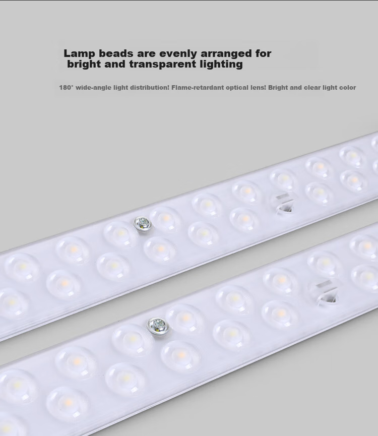 NVC LED Magnetic Ceiling Light Strip Replacement Lamp Core Tube 22W Cool White Single Piece (Connectable) 4