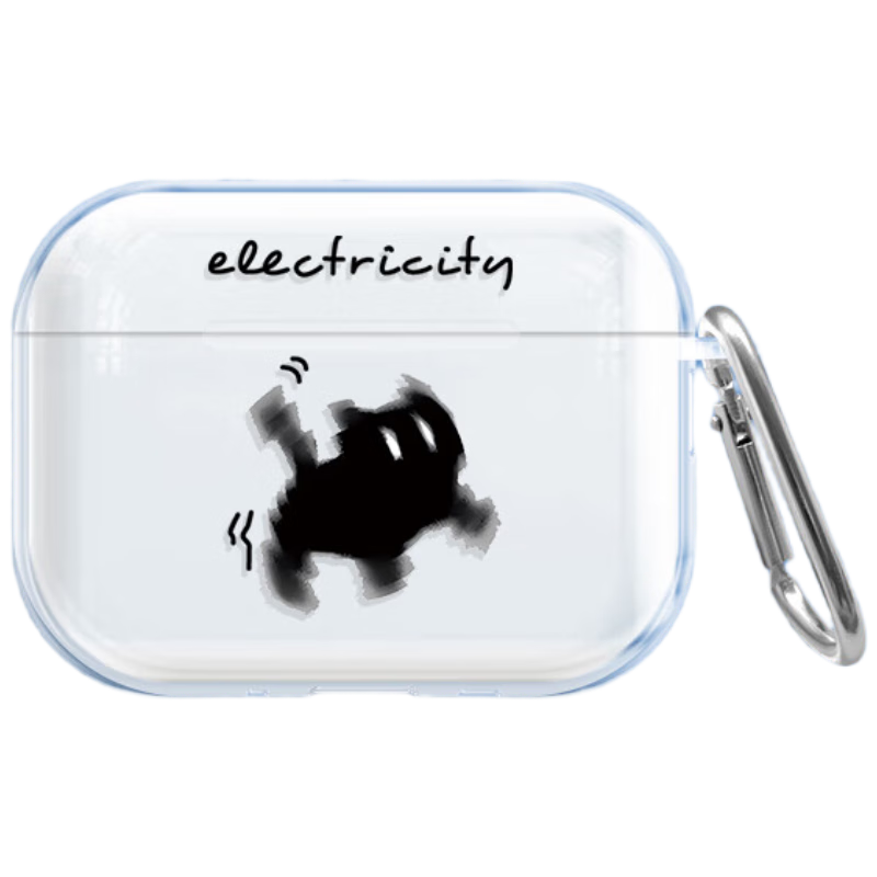Beiyipin AirPods Pro 3 Protective Case Apple Wireless Bluetooth Earphone Cover Shockproof Creative Non-Slip Storage Box Electric Shock Cat