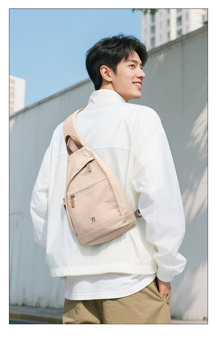 GOLF Men's Lightweight Chest Bag Crossbody Shoulder Bag Women's Phone iPad Casual Cycling Sports Small Backpack 2