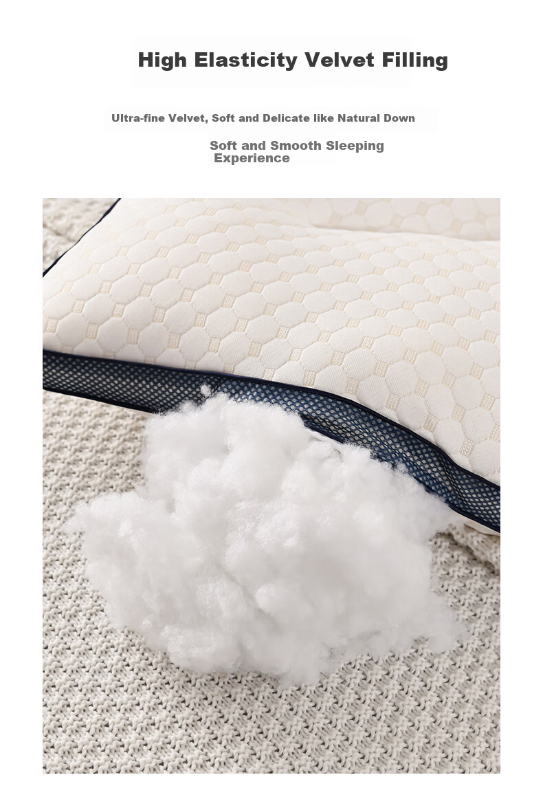 Hodo Cervical Pillow, Deep Sleep Neck Support, Adult-Specific Pillow Core, Home Massage Pillow, 48*74cm, One Piece 5