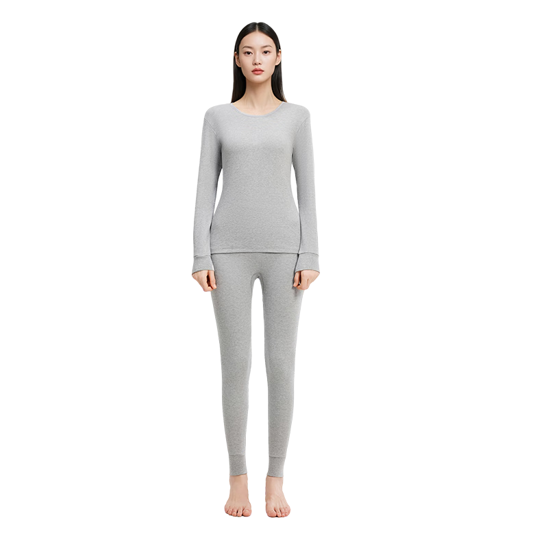 Herbal Original Thermal Underwear for Men and Women Autumn Cotton 100% Pure Cotton 10A Antibacterial New Far-Infrared Heating Base Layer Set