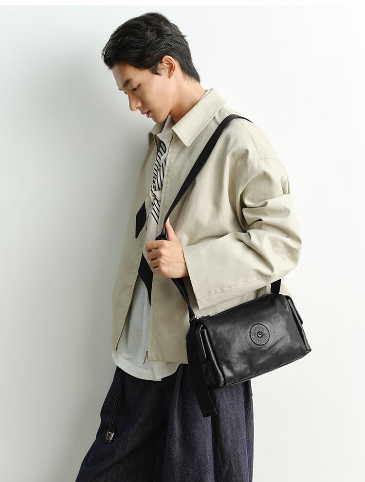 Goldlion Men's Crossbody Bag, Fashionable Men's Handbag, Large Capacity Shoulder Bag, Birthday Gift 2