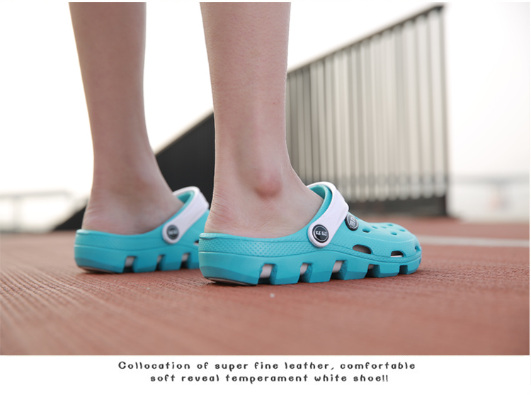 Warrior Casual Couple Slippers, Breathable Outdoor Versatile Closed-Toe Beach Shoes, Lightweight Perforated Sandals, 049 Red, Size 40 26