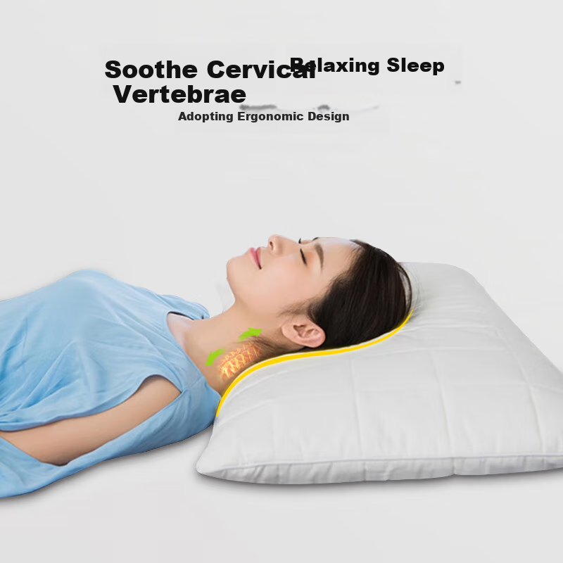 Yuanshenghuo Buckwheat Pillow, 100% Pure Buckwheat Filling, Cervical Pillow Neck Support Core, Removable And Washable Pure Cotton, 6 Jin (3 Kg), 44*70cm