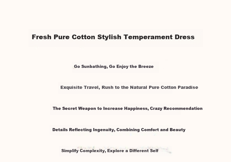 Demana Fresh Cotton Spring Autumn Water-Soluble Lace Embroidered Tea Break Dress with Tassel Cotton Rope and Ruffle Hem Women's Dress 1